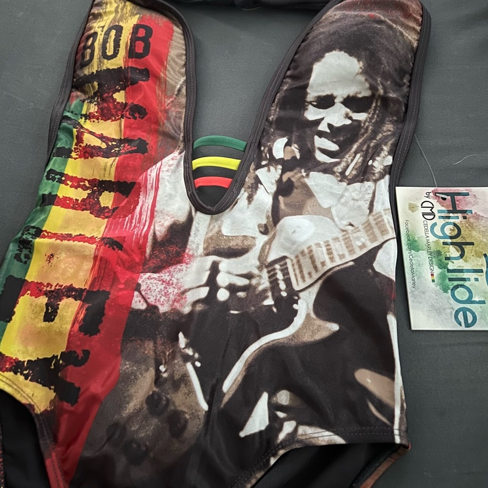 Bob Marley Cedella Marley HighTide Swimsuit with Hoodie Small